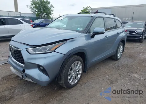 2023 Toyota Highlander Limited z USA, uszkodzony, nr VIN 5TDKDRBH7PS014618